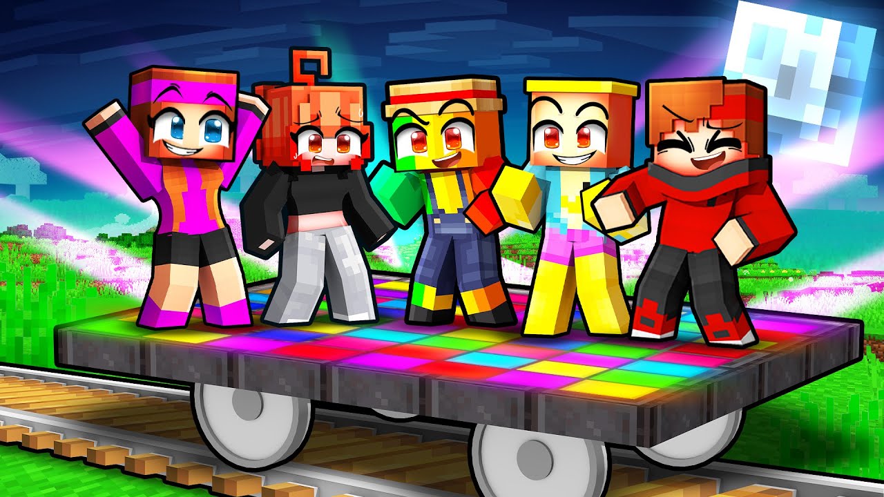 On transforme un train en Boîte de nuit sur Minecraft !