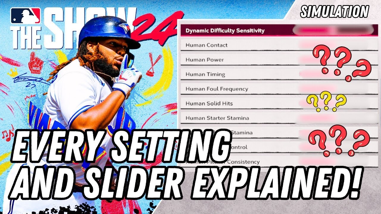 The Most Realistic MLB The Show 24 Franchise Sliders! | Including Gameplay