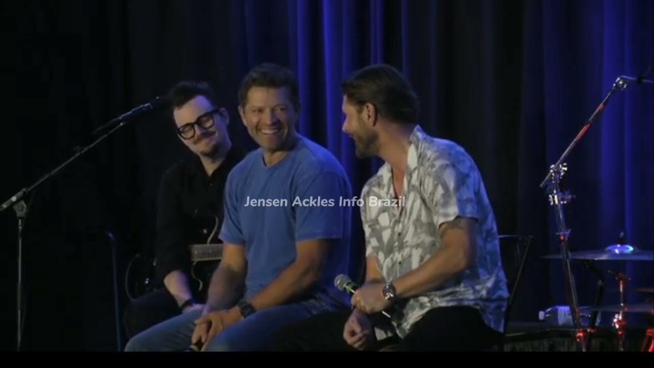 SPNNOVI 2025 Jensen e Misha Painel Principal [LEGENDADO] #spnnovi #jensenackles 