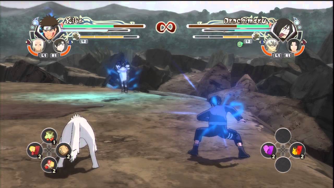 Naruto Ultimate Ninja Storm Generations: Kiba vs. Orochimaru (Anthony)
