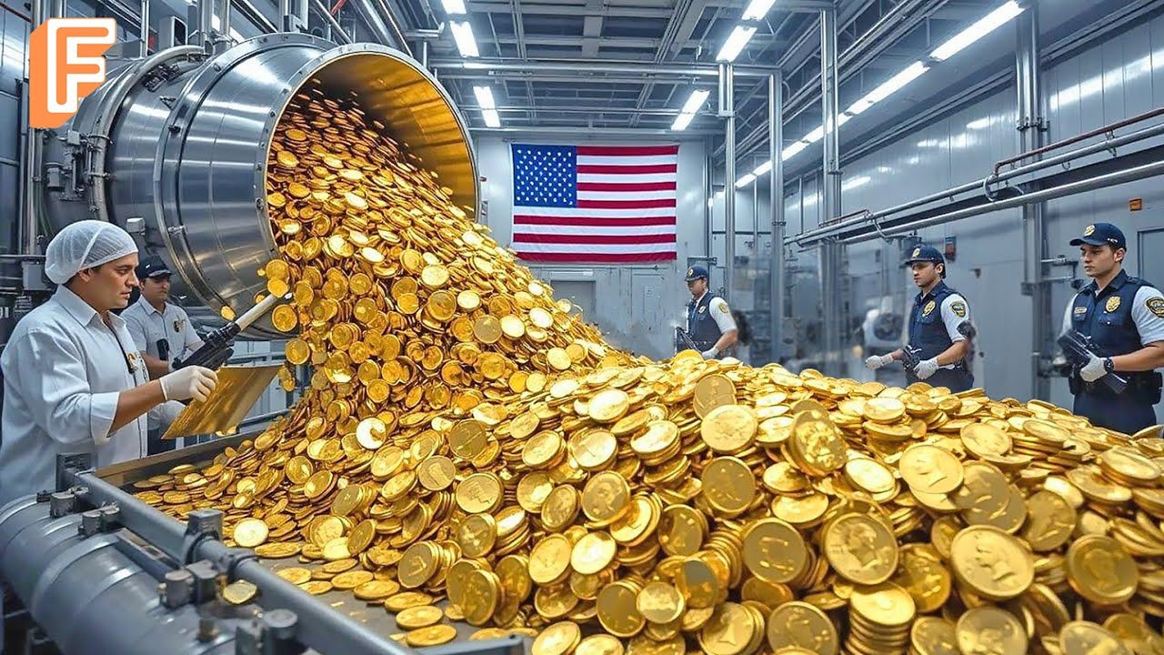 How Millions of Coins Are Made Each Year Inside America&rsquo;s Largest Minting Factory