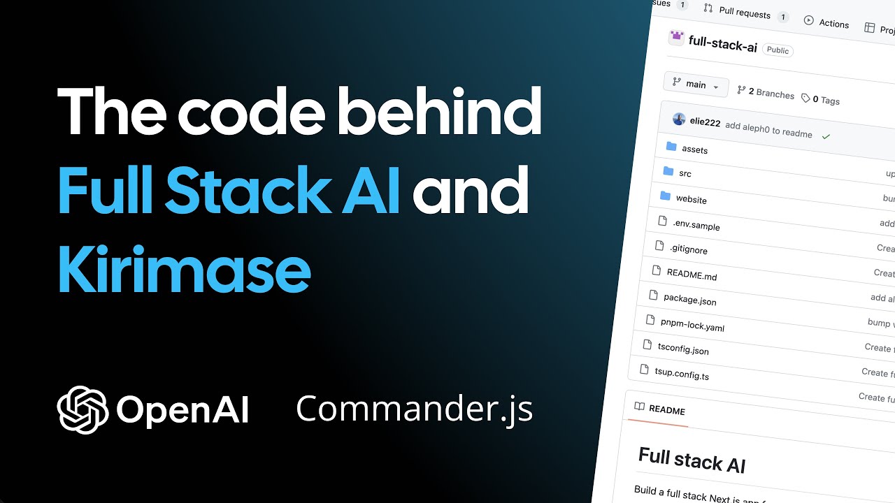 Full Stack AI = magic ✨
