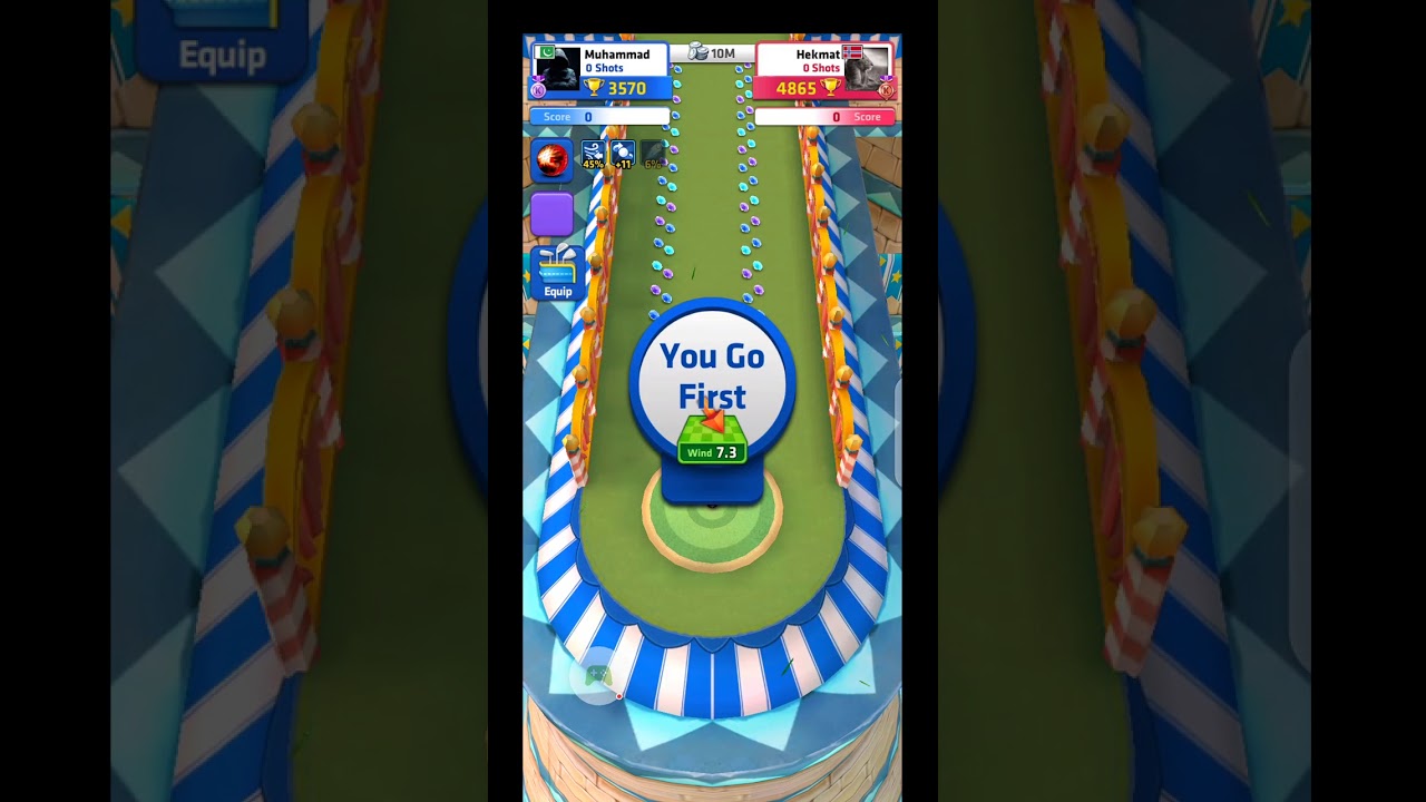 Minigolf King Stage 10 Splash Circus