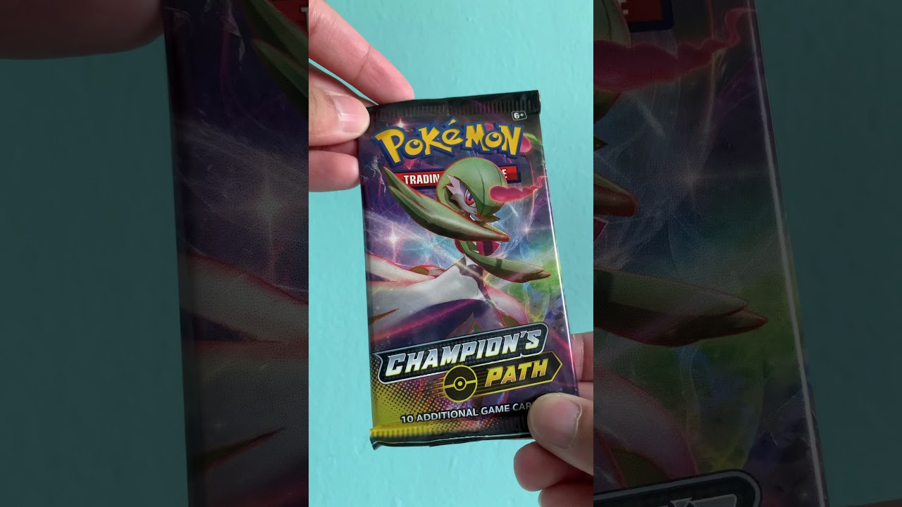*FINALLY A HIT!!!* Pokemon Champion&rsquo;s Path Pack Opening! | FlukeySage Abridged!
