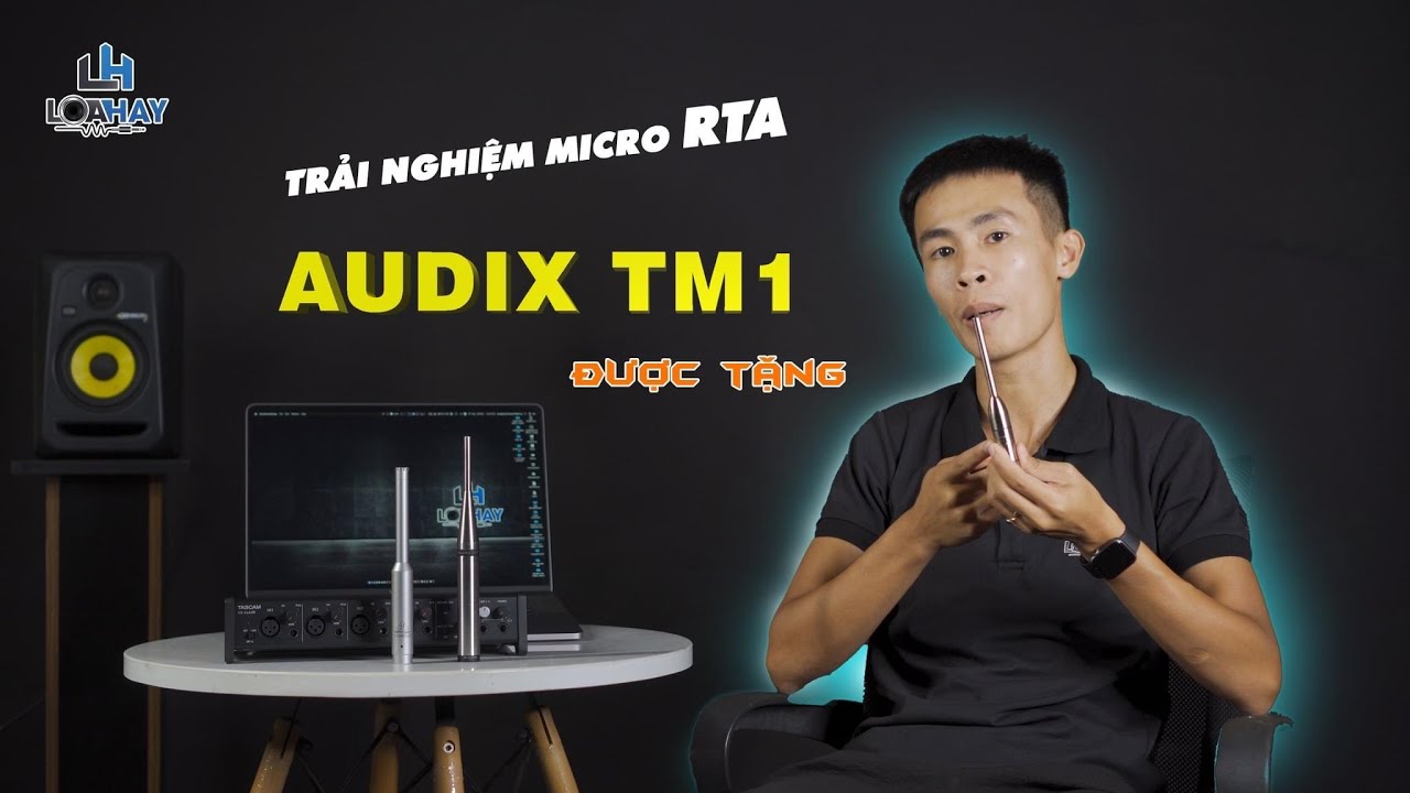LOA HAY | SO SÁNH MICRO RTA Earthworks M30 Audix TM-1 Behringer ECM8000.