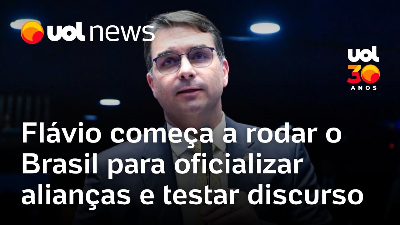 Flávio Bolsonaro vai para Rondônia e começa viagem no Brasil para oficializar alianças pelo país