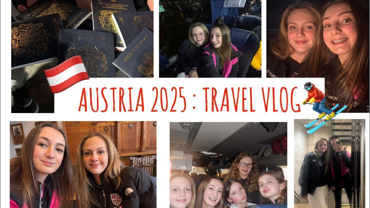 VLOG 1 : TRAVEL 🚌⛴️🇦🇹