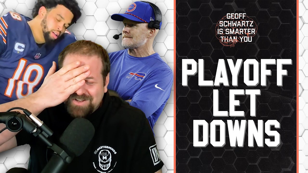 Bills in Full Panic Mode, Bears Can't Close, and more Divisional Round Reax | Geoff Schwartz