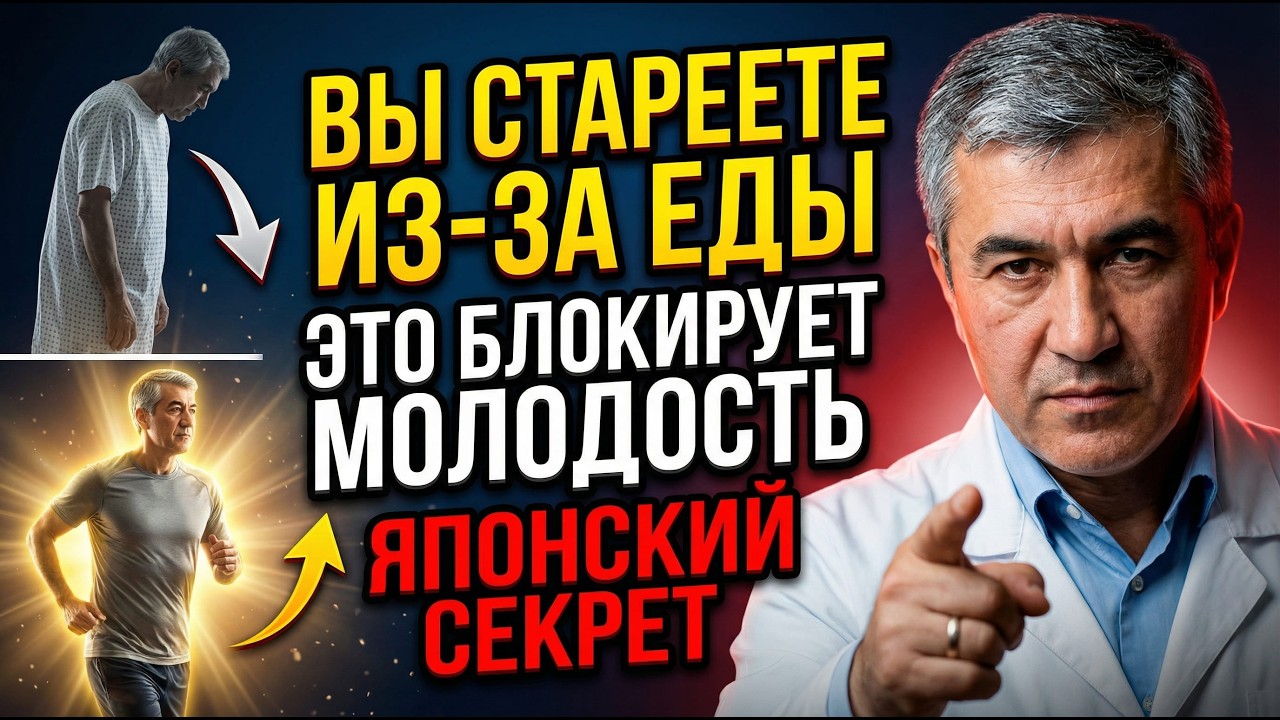 СТАРОСТЬ ОТМЕНЯЕТСЯ! Японский секрет долголетия доступен каждому | ОБЪЯСНЕНИЯ