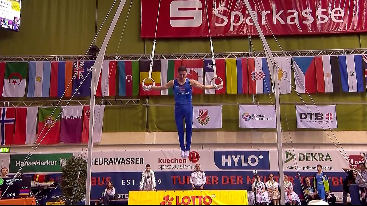 Artur AVETISYAN (ARM) [SR 14.366🥇] 2026 Cottbus World Cup_MAG Still Rings Final