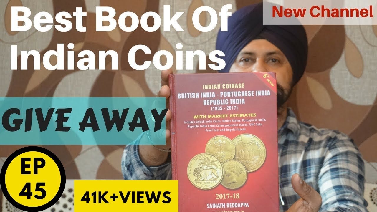 Best Book Of Indian Coins + GIVEAWAY | New Channel Announcement | #tcpep45