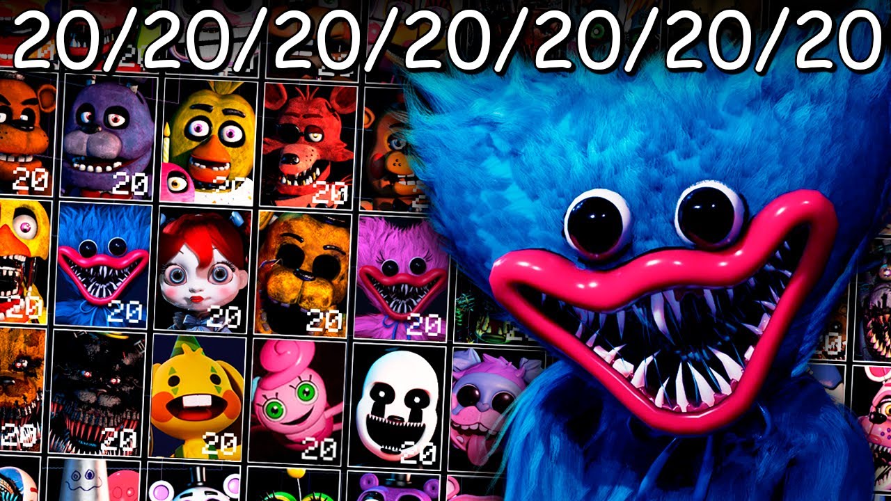 FNAF CUSTOM NIGHT 2024 COM POPPY PLAYTIME KKKKK