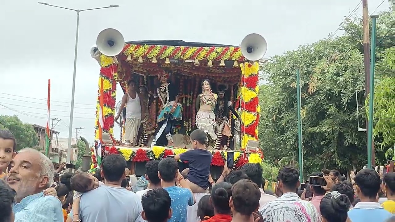 शिव पार्वती झांकी DJ भजन 2024