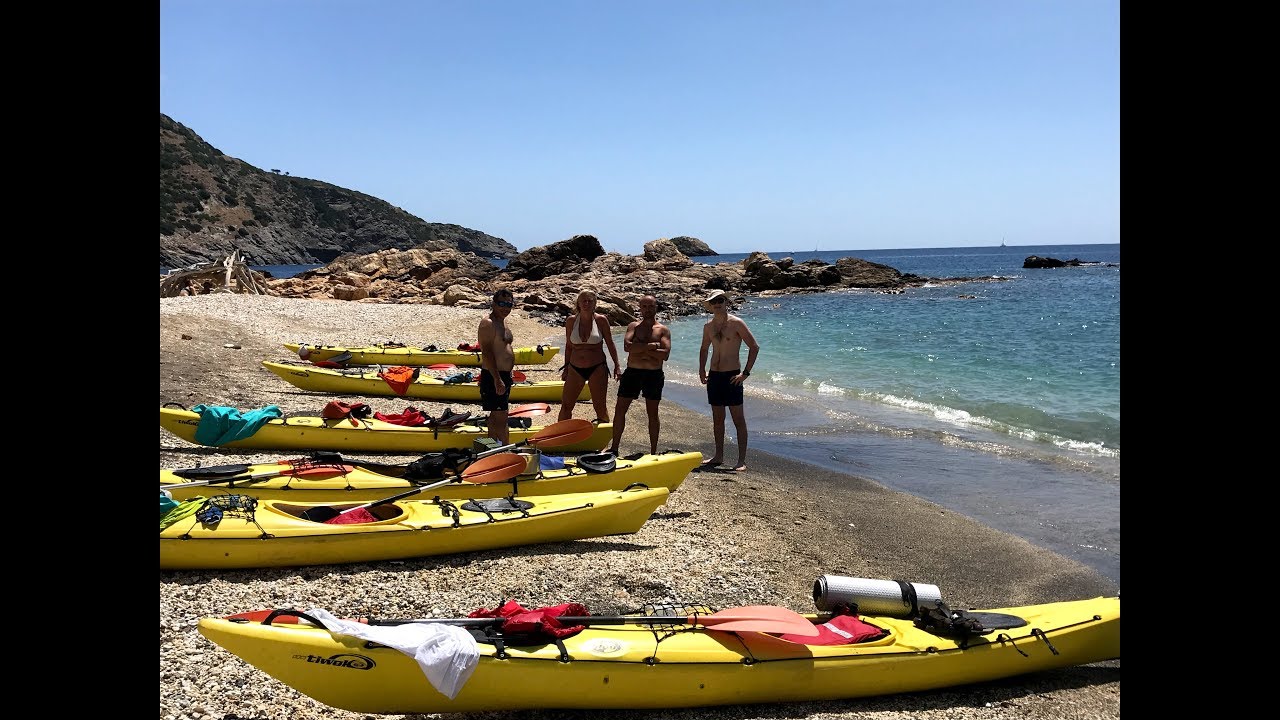 Kayak tour dell'Isola d'Elba con il Viottolo   29 luglio 3 agosto 2019