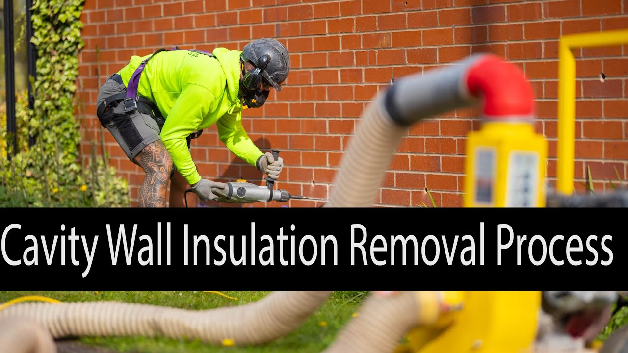 Cavity Wall Insulation Removal Process