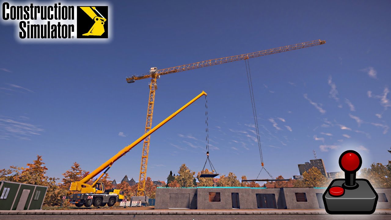 Construction Simulator 2022 🚧 Cranes 🚧 Deep View