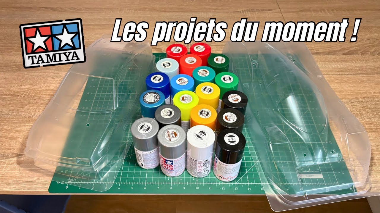 Carrosseries Tamiya : J’attaque Deux Peintures… et l’une n’est même pas pour moi ! 