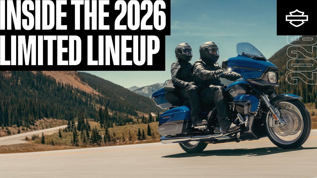 Подробности о модельном ряде Harley-Davidson Limited 2026 года | Глава 2. Презентация