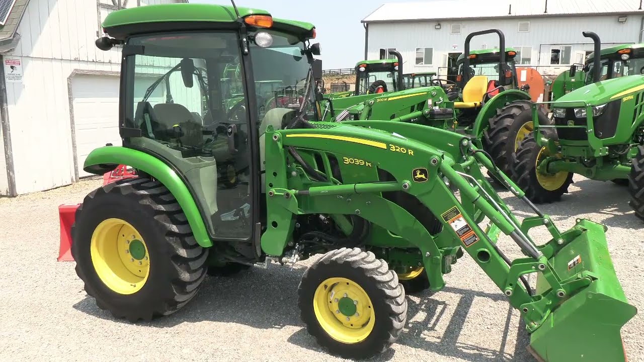 Трактор John Deere 3039R 2023 года с кабиной и погрузчиком! Гарантия JD! Продается в Mast Tractor...