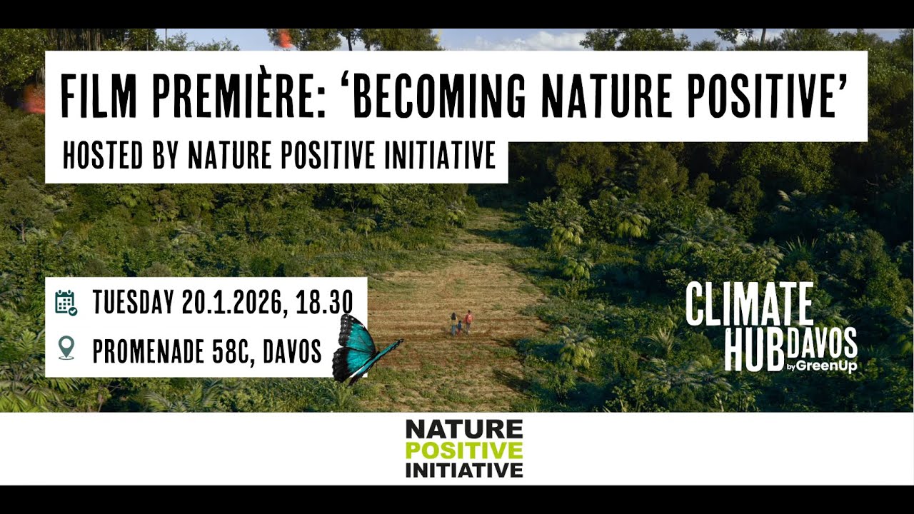 Film Première: ‘Becoming Nature Positive’- CHD2026