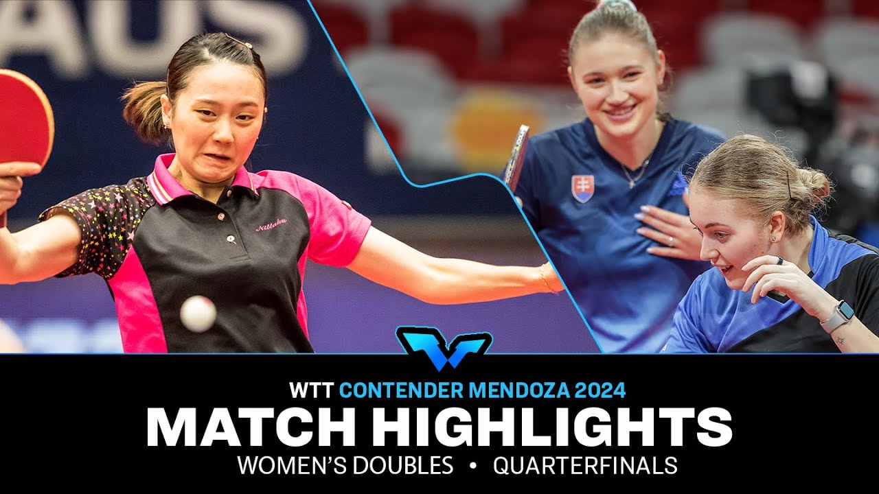 Cheng/Chien vs Labosova/Kukulkova | WD QF | WTT Contender Mendoza 2024