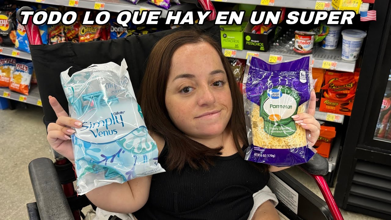 TODO lo que hay en un SUPERMERCADO de USA 🇺🇸