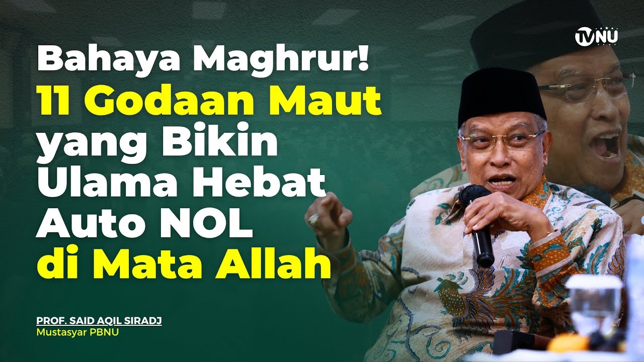 Bahaya Maghrur!  11  Godaan Maut yang Bikin Ulama Hebat Auto NOL di Mata Allah