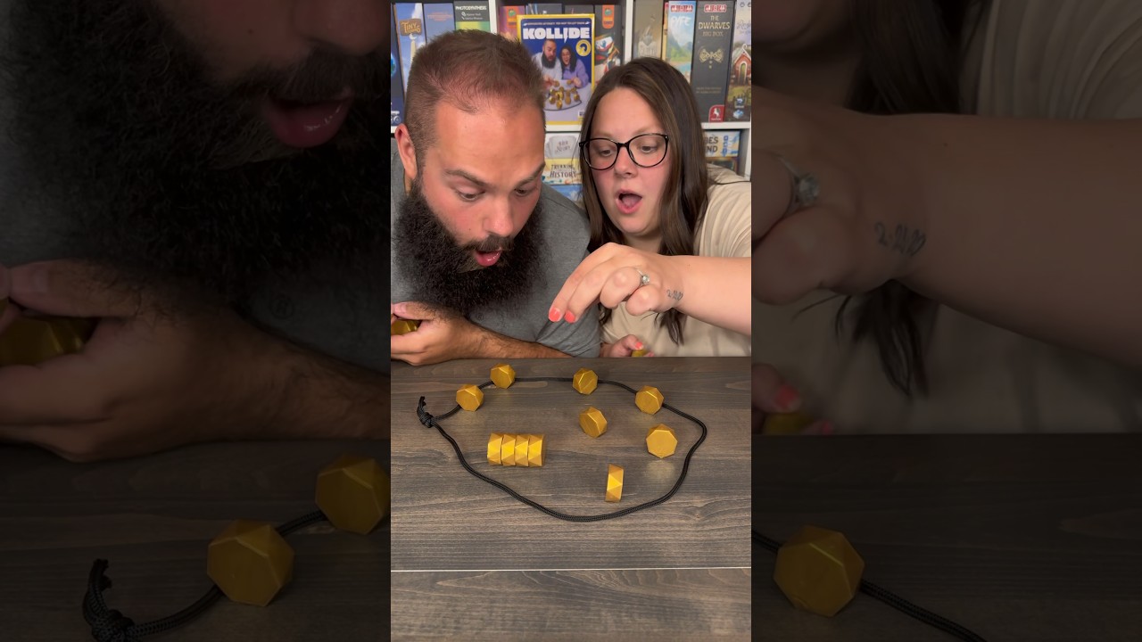 Come Play Kollide With Us! #boardgames #couple #fun