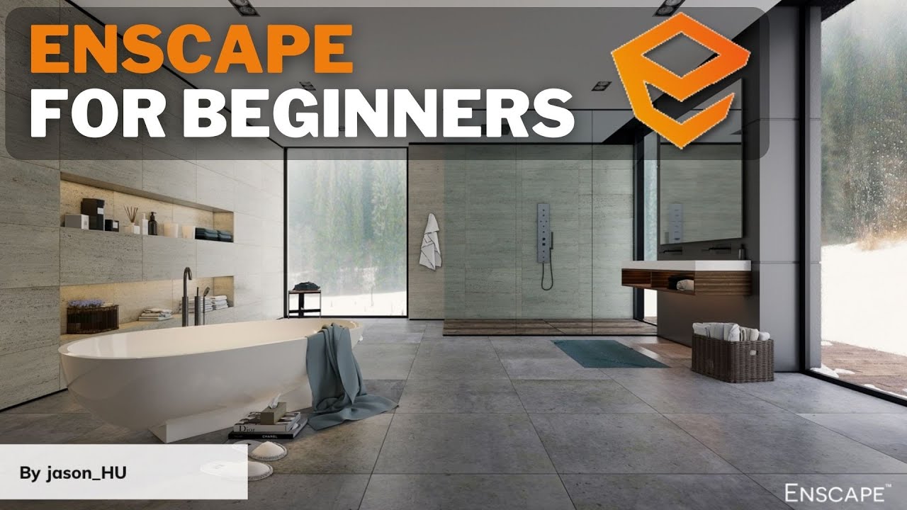 🟠Enscape for Beginners - Full Overview