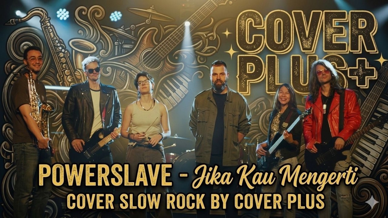 POWERSLAVE – JIKA KAU MENGERTI (Slow Rock Version) | Cover by Cover Plus