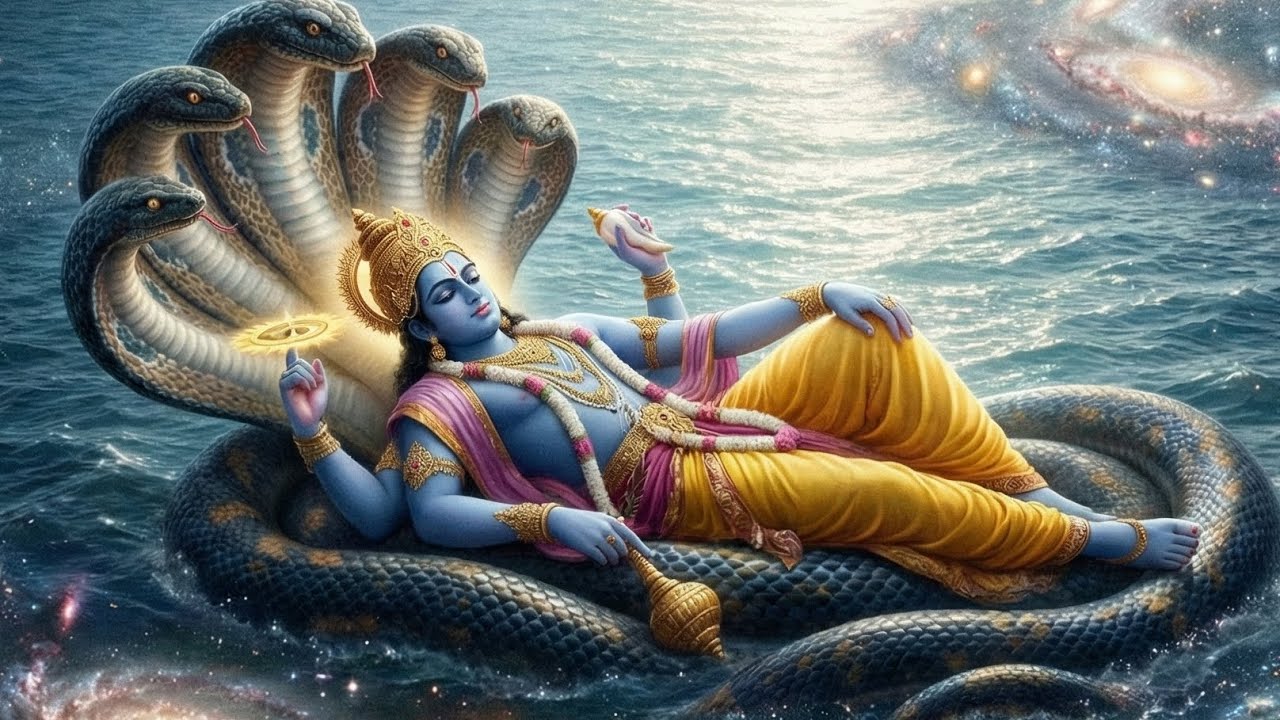 ॐ नमो भगवते वासुदेवाय | Om Namo Bhagavate Vasudevaya | Powerful Vishnu Mantra @The Hidden Frame