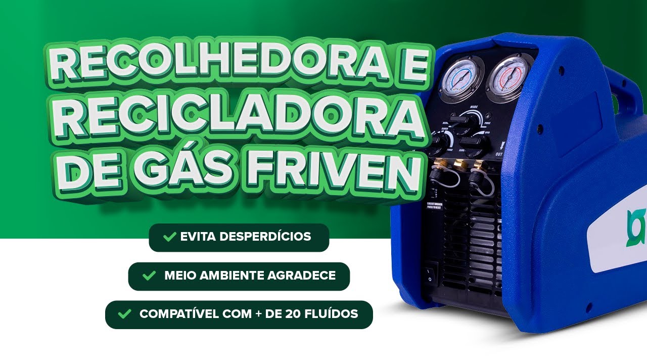 Recolhedora Recicladora de Gás: Otimize o Processo de Refrigeração e Proteja o Meio Ambiente.