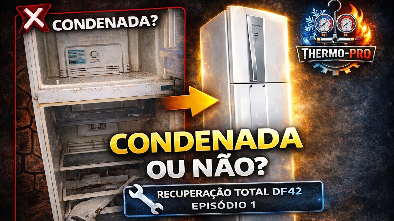 Geladeira Electrolux DF42. VOU RECUPERAR 100%