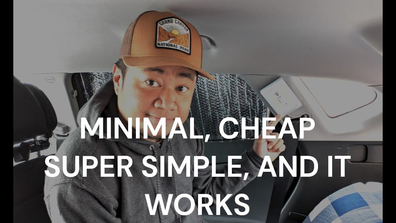 Super simple light installation no-build SUV camper | 2019 Hyundai Tucson