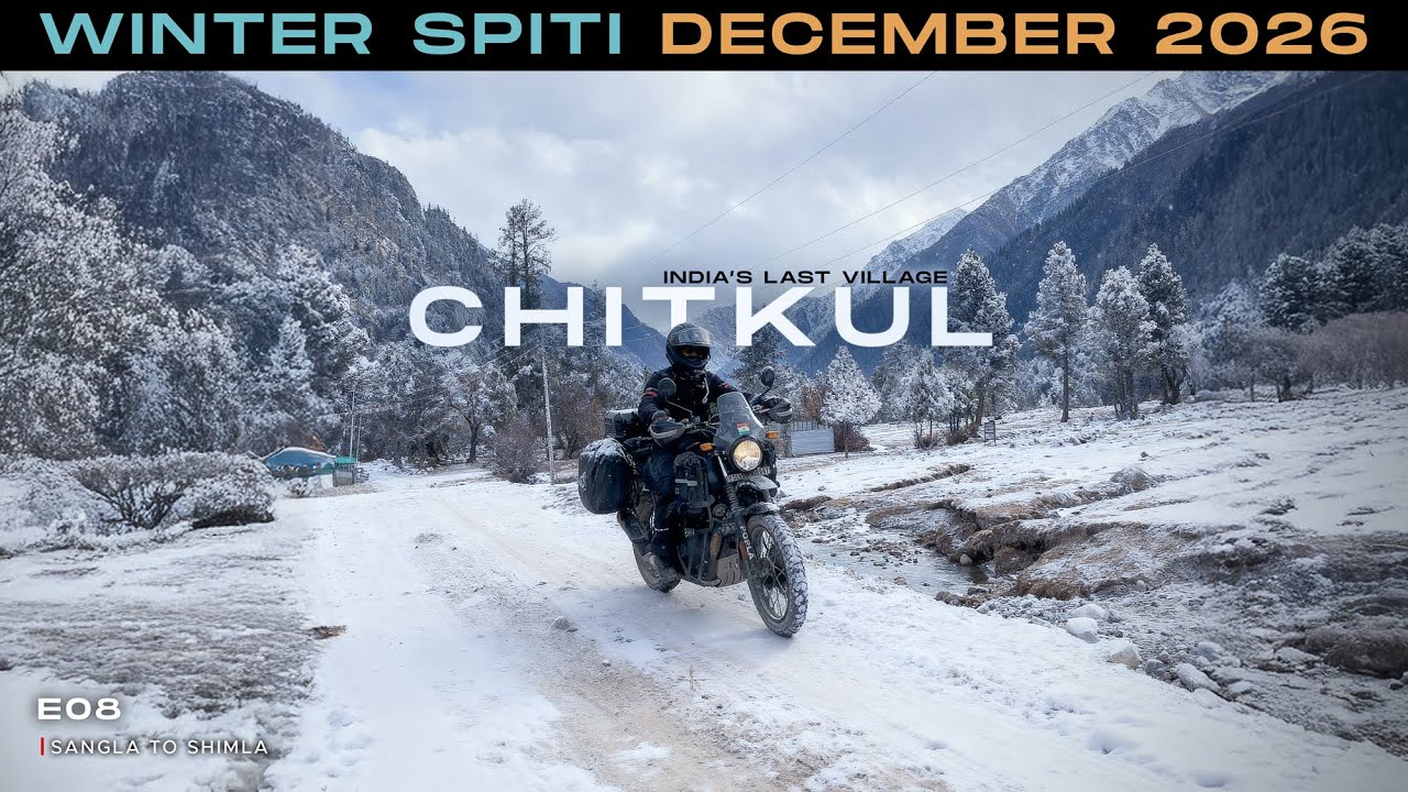 This Was NOT in the Plan ❄️ | Kaza to Sangla | Ep 07 | Winter Spiti 2026