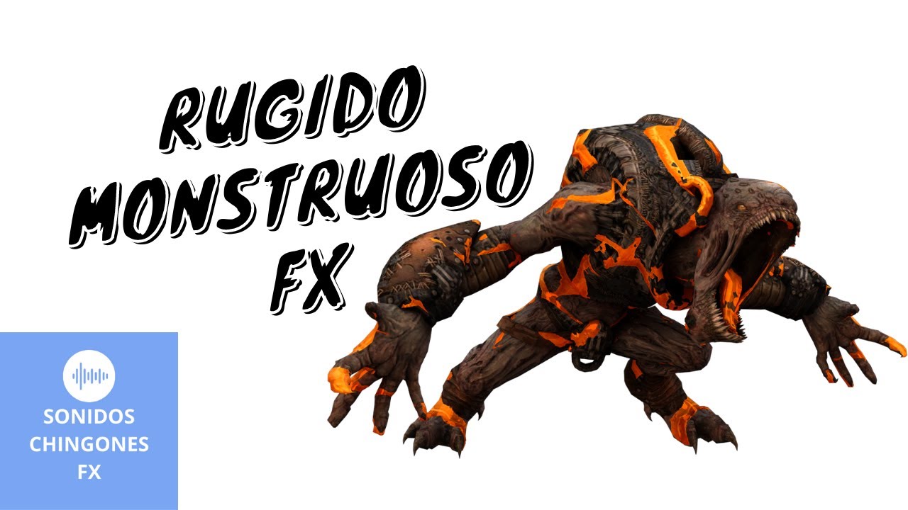 Rugido monstruo 6 - efecto de sonido para videos de terror