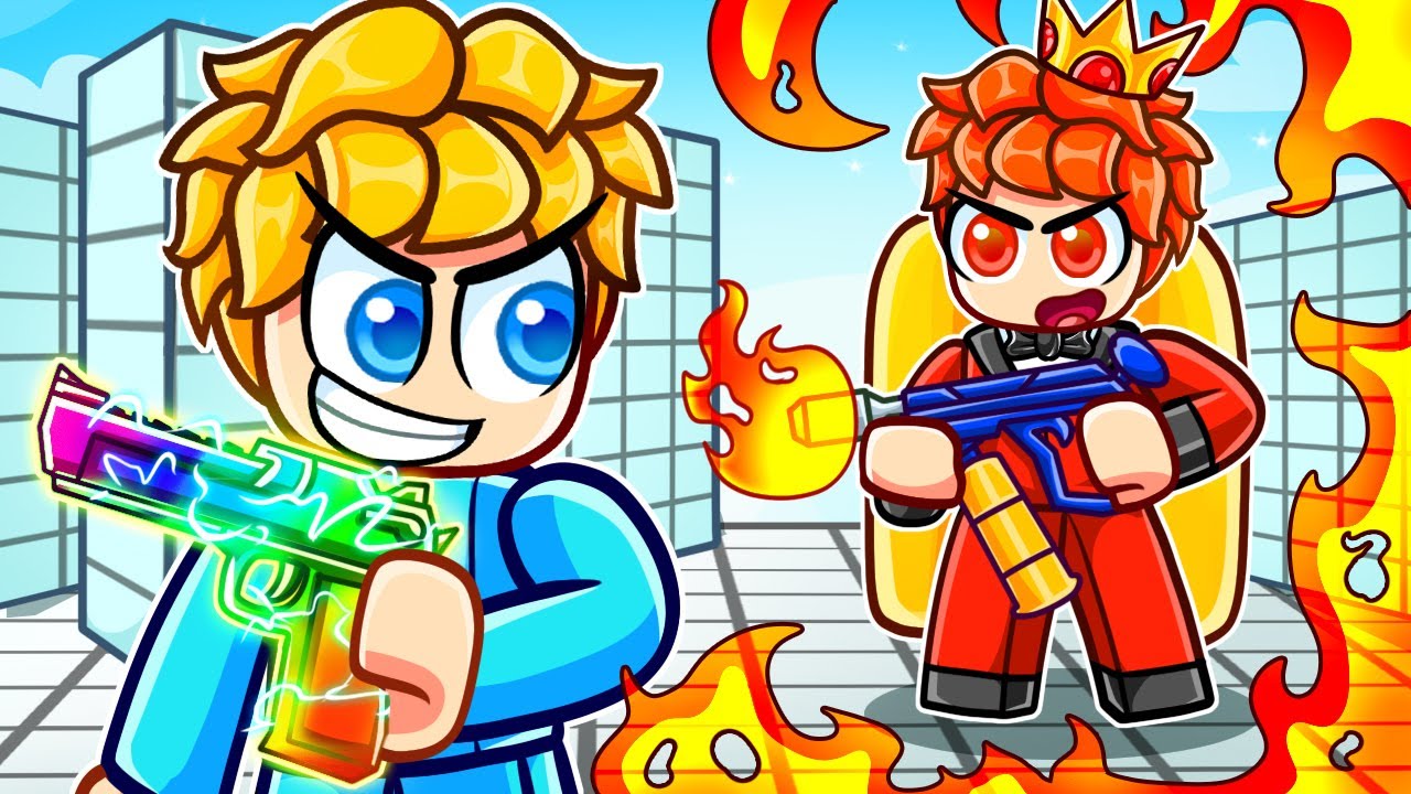 Ich tue so als wäre ich ein Noob, doch dann benutze ich 10.000.010$ Waffen in Roblox Rivals!