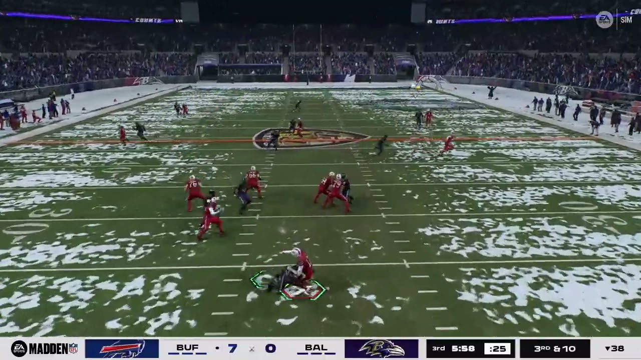 Madden 26 gameplay on the Nintendo Switch 2 PVP (Local)