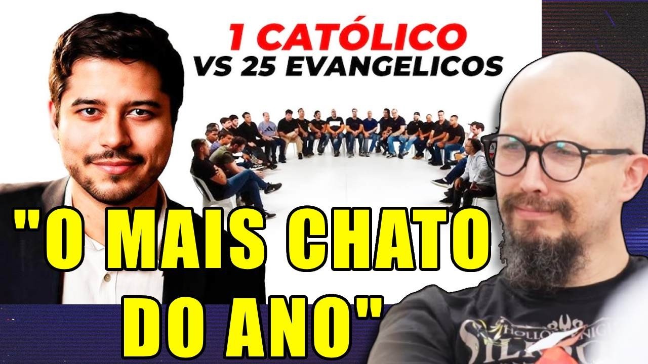1 CATÓLICO VS 20 EVANGÉLICOS - O VINHO DE JESUS TINHA ÁLCOOL? - O DEBATE MAIS CHATO DO ANO