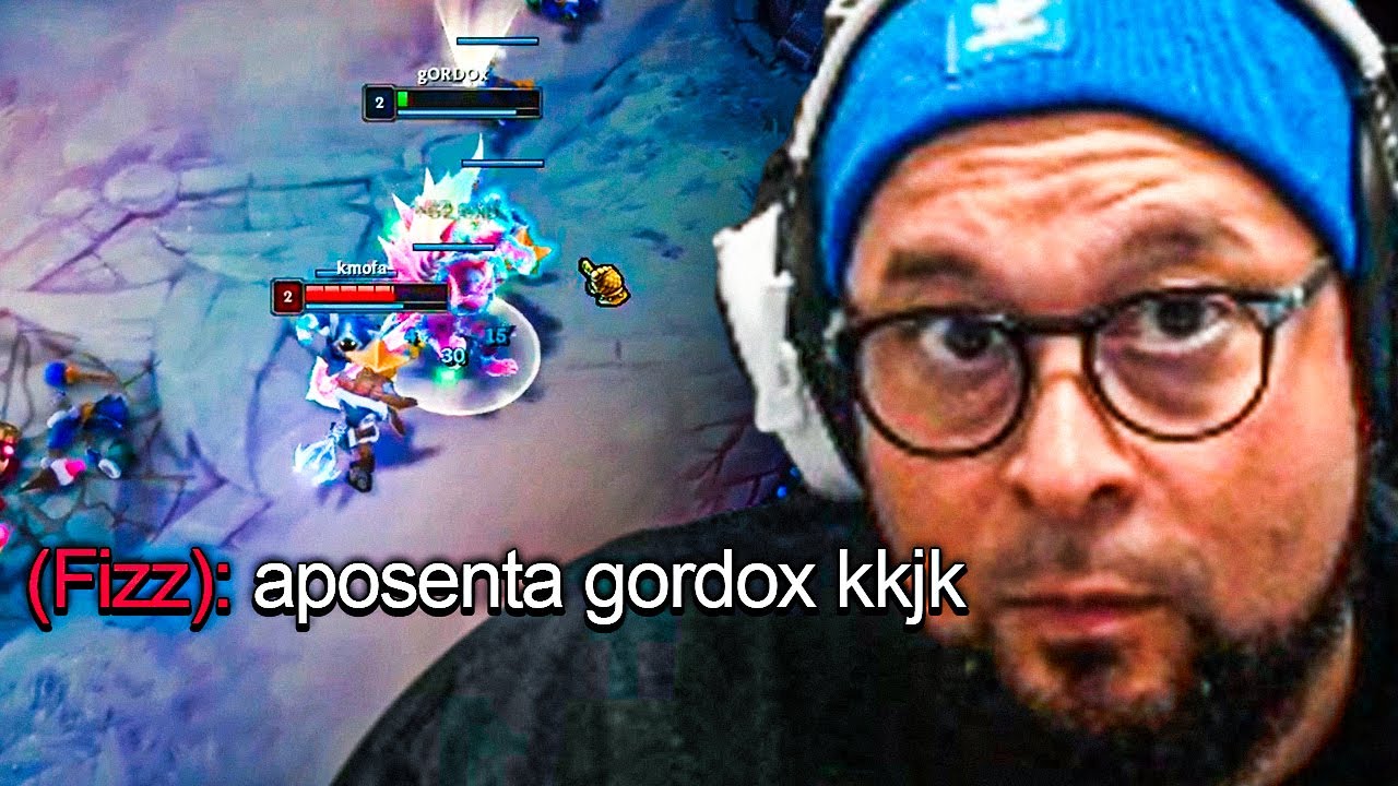 GORDOX PEIDA NA FAROFA COM FIZZ DEBOXADO NO MID | League of Legends
