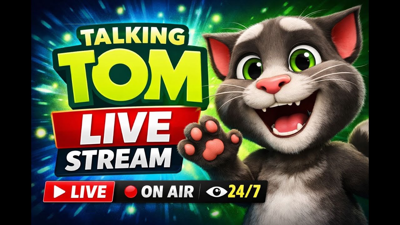 Talking Tom 2 LIVE #shorts #live #trending #viraltom #funnycat #satisfying #shortslive ep29