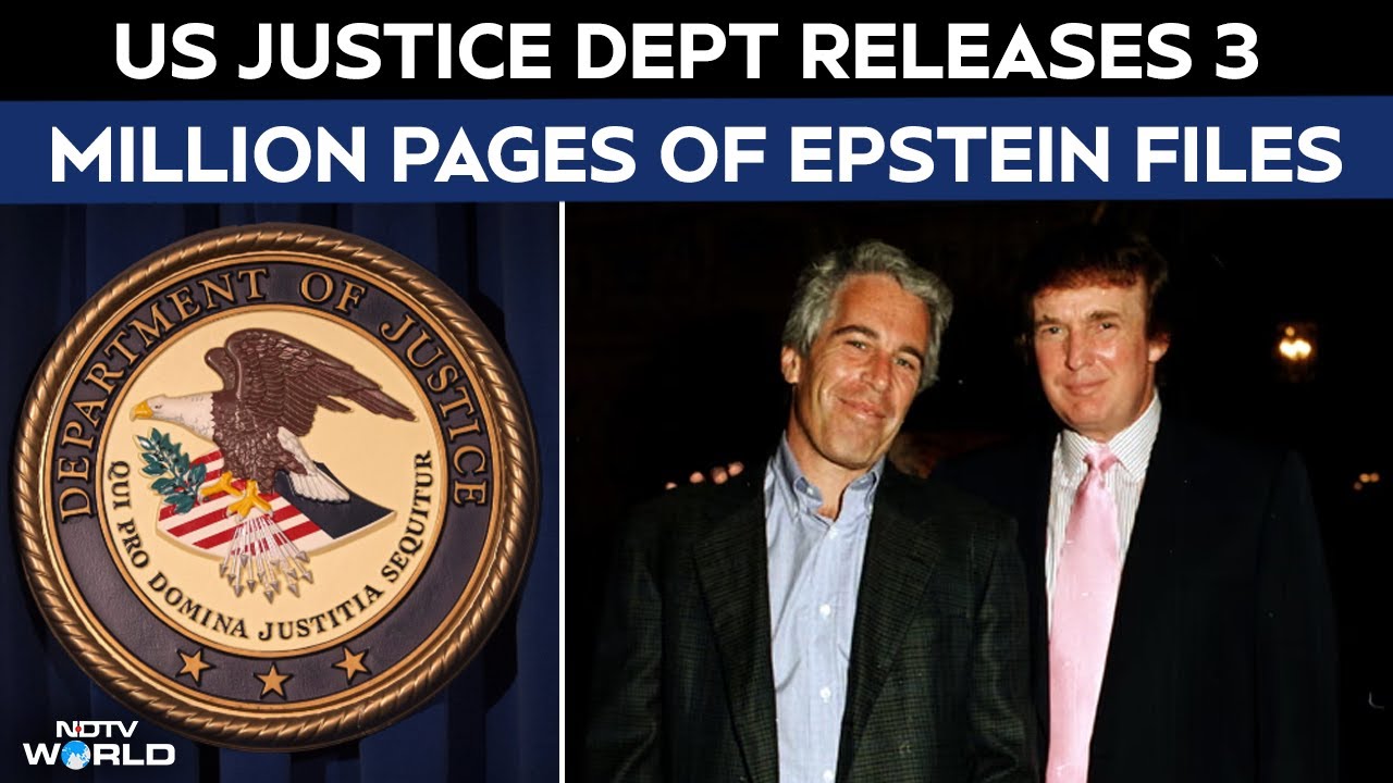 Epstein Files News | US Justice Department Begins Release Of Three Million Pages of Epstein Files