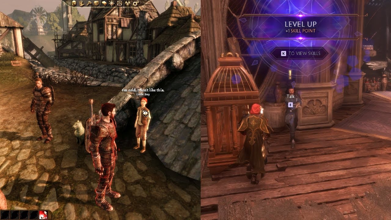 Dialogue Options In Dragon Age Origins vs Veilguard