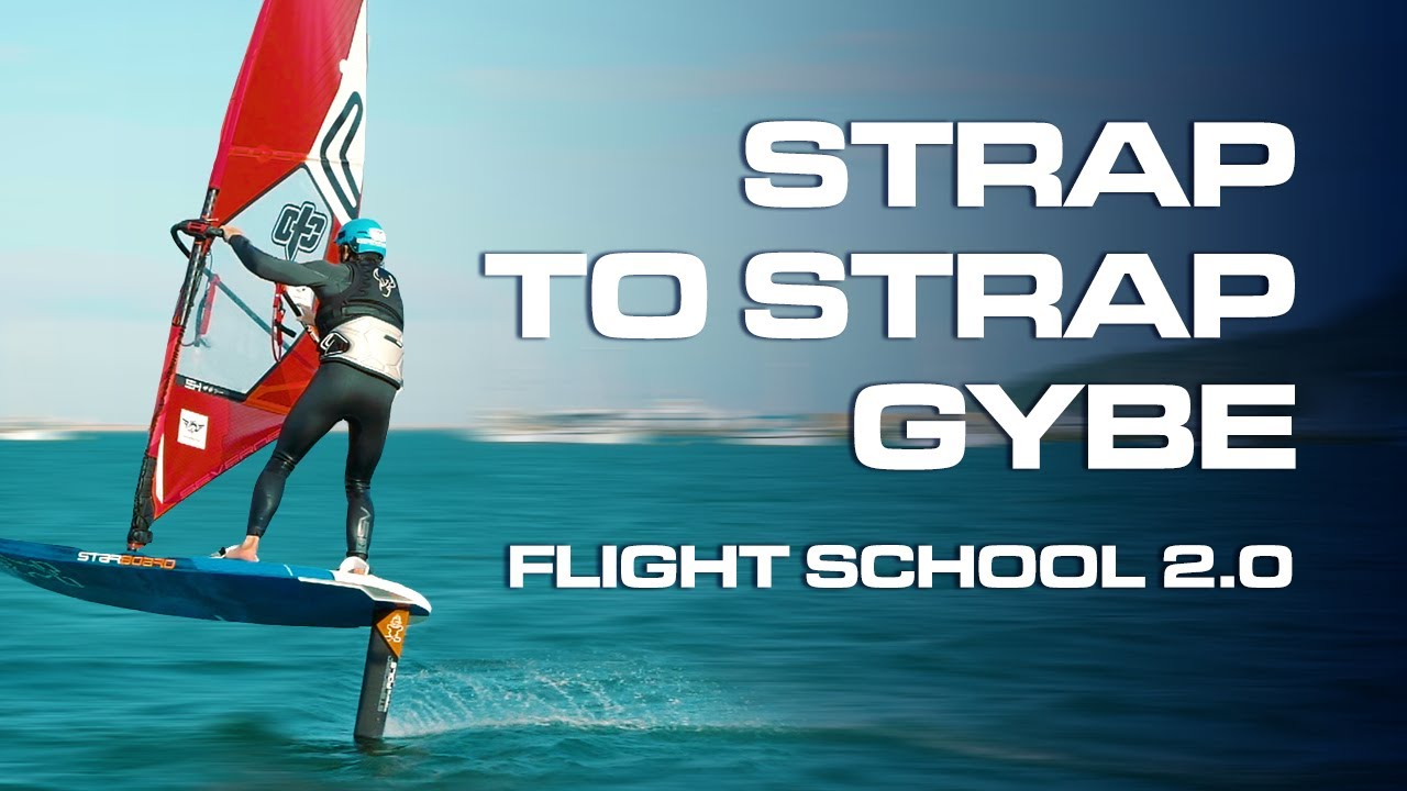 How to Strap to Strap Gybe - Windfoiling