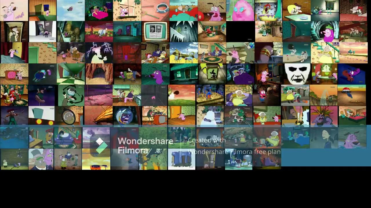Courage the Cowardly Dog (1995-2003) (All 101 Episodes at the same time)