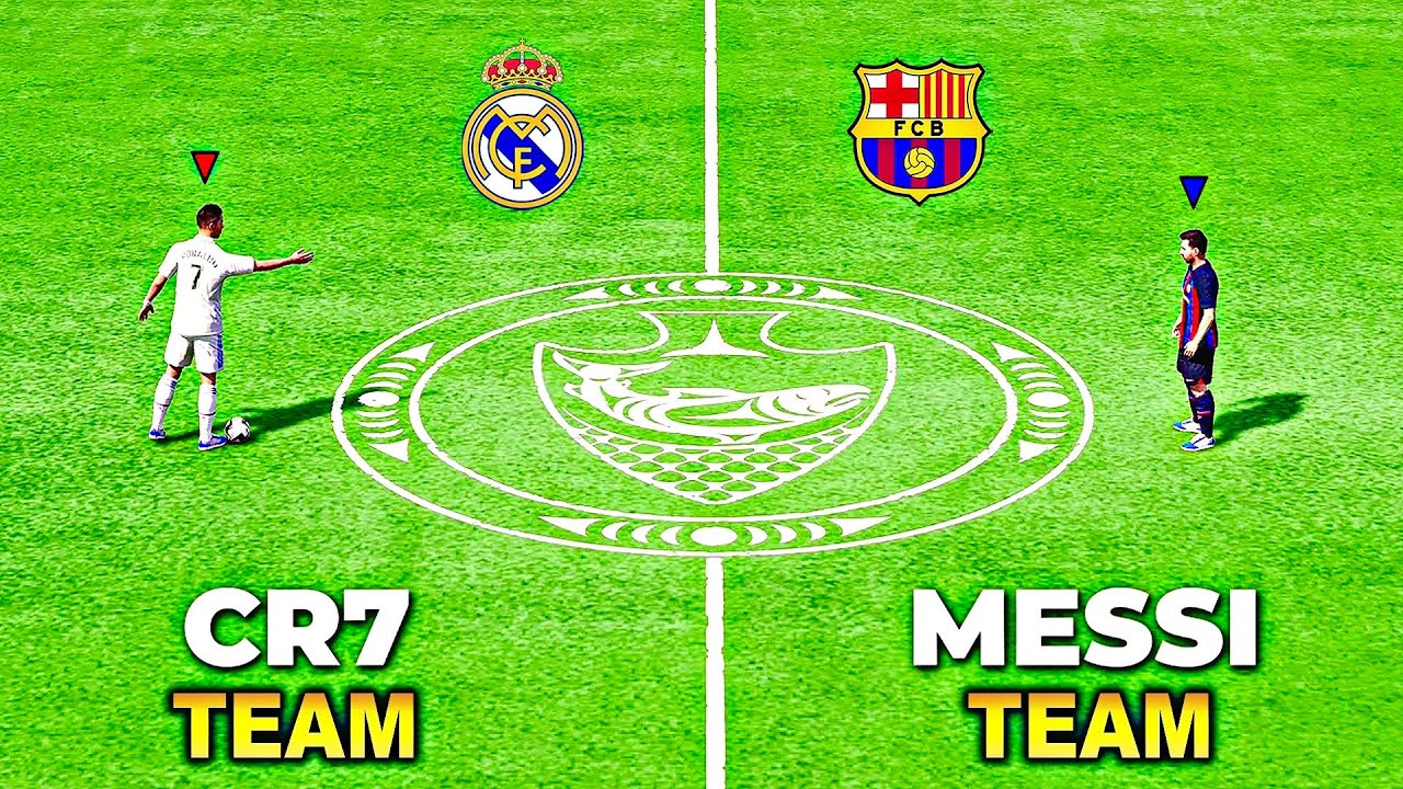 FIFA VOLTA - RONALDO, MESSI, VINI JR, BELLINGHAM ALL STARS | REAL MADRID vs BARCELONA