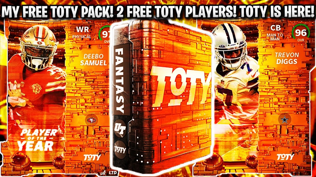 MY FREE TOTY PLAYER PACK! 2 FREE TOTY PLAYERS! TOTY LTD 97 DEEBO! | MADDEN 22 ULTIMATE TEAM