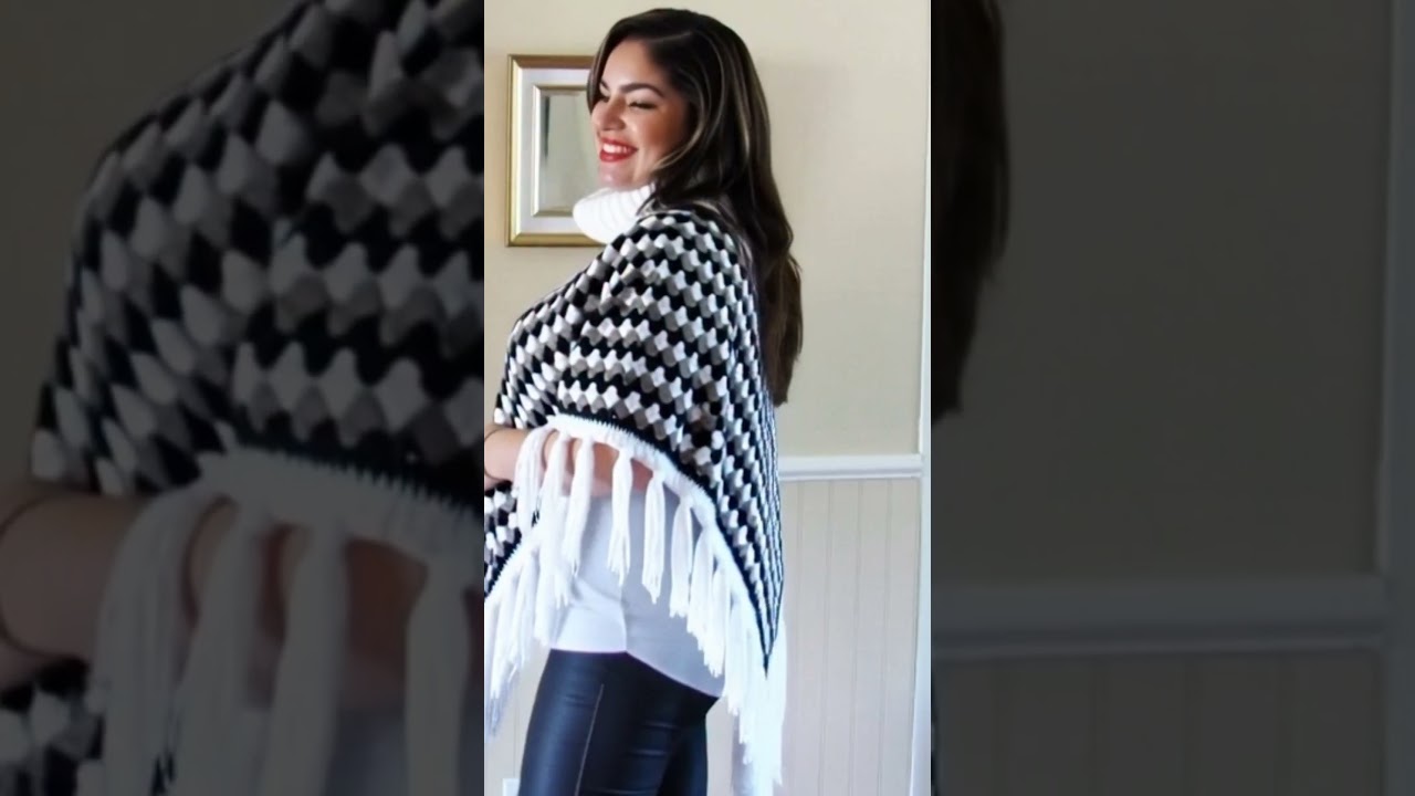 💛💛💛«Зимнее цветение – роскошная вязаная крючком шаль с цветочной вышивкой»