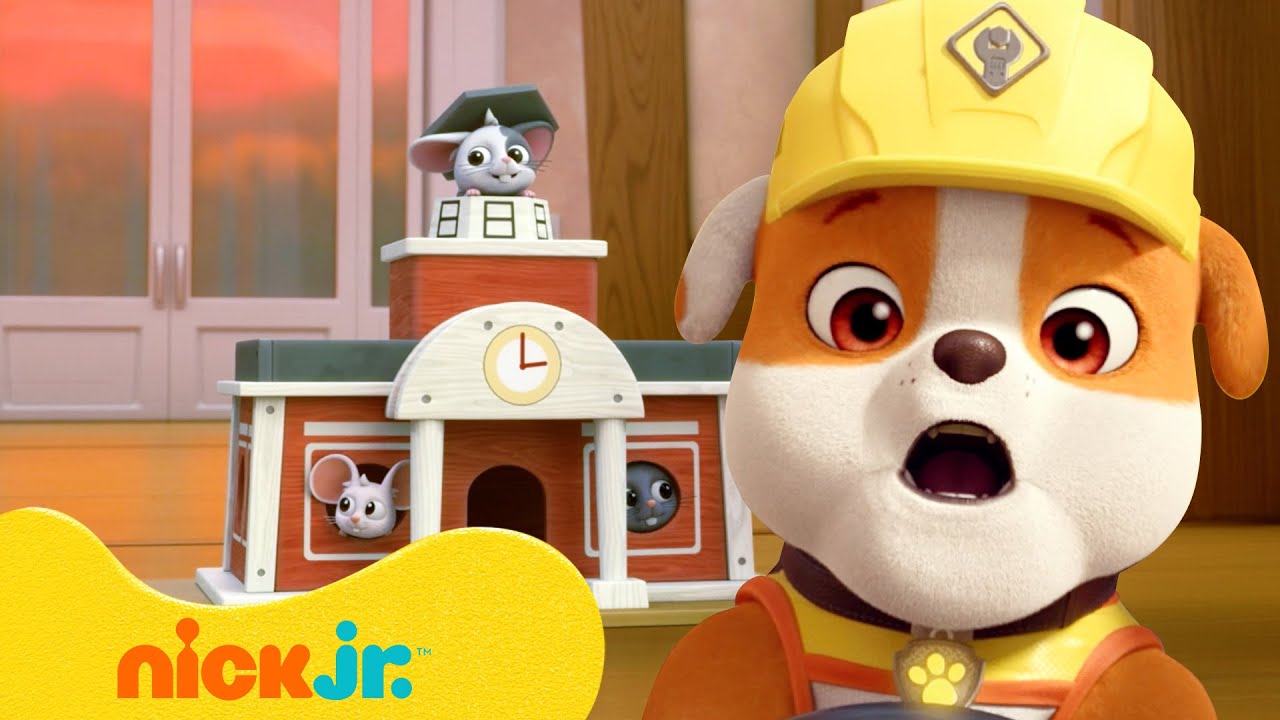 Rubble y su Equipo | Rubble hace rescates audaces e increíbles construcciones | Nick Jr. en Español