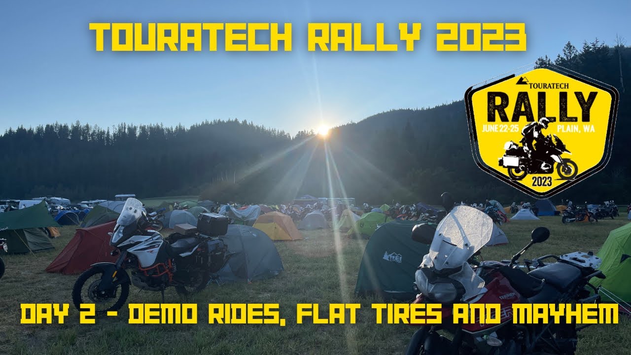 Touratech Rally 2023 Day 2 | Demo Rides, Flat Tires and Mayhem